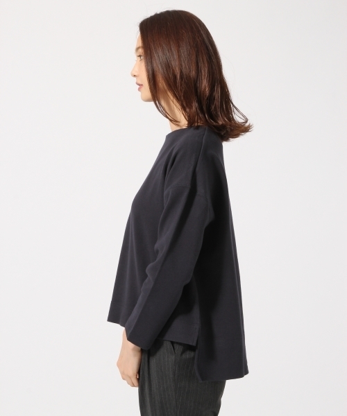 GLOBAL WORK（グローバルワーク）の「ムジワイドプルオーバー/763641（Tシャツ/カットソー・レディース・ライトパープル/グリーン/ホワイト/ベージュ系その他/ネイビー・MEDIUM/LARGE）」の13枚目の写真