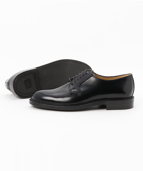 FREDY&GLOSTER（フレディアンドグロスター）の「【HARUTA/ハルタ】 別注プレーントゥレースアップ（ドレスシューズ・メンズ・ブラック/ブラウン・25/26.5/27/25.5/26）」の4枚目の写真