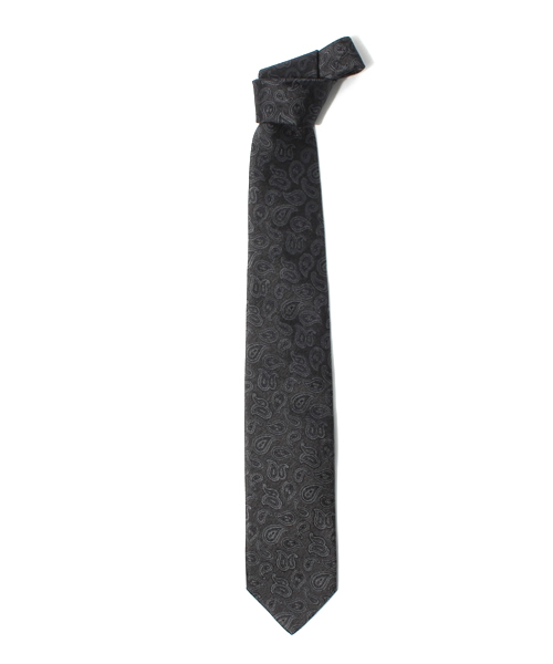 UNITED ARROWS(ユナイテッドアローズ)の「UA I ペイズリータイ3 12FW(ネクタイ・メンズ・ダークグレー/コバルトブルー・フリー)」の1枚目の写真