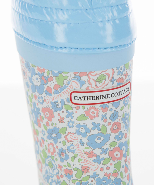 Catherine Cottage（キャサリンコテージ）の「ラバーレインブーツ（レインシューズ・キッズ・ピンク/ネイビー/ブラック×ホワイト/アーミー/ダークネイビー/サックスブルー/カーキ/ブラック・19/20/21/23/18/22/24）」の12枚目の写真