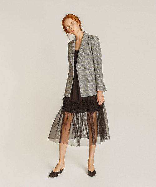 CHARLES & KEITH(チャールズ & キース)の「ブイウェッジムール / V WEDGE MULES(スリッポン・レディース・ホワイト/ブラック/ネイビー・23cm/25cm/24.5cm/22.5cm/23.5cm)」の8枚目の写真