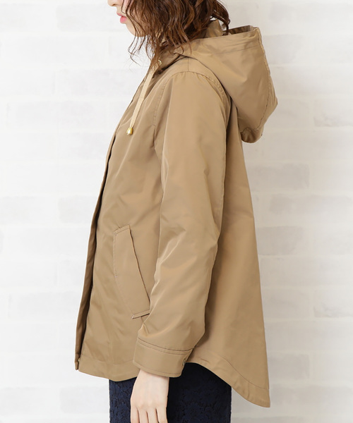 N.（N. Natural Beauty Basic）（エヌエヌナチュラルビューティーベーシック）の「◆マウンテンパーカー（マウンテンパーカー・レディース・ベージュ/ネイビー/カーキ・MEDIUM）」の10枚目の写真