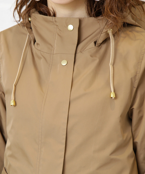 N.（N. Natural Beauty Basic）（エヌエヌナチュラルビューティーベーシック）の「◆マウンテンパーカー（マウンテンパーカー・レディース・ベージュ/ネイビー/カーキ・MEDIUM）」の6枚目の写真