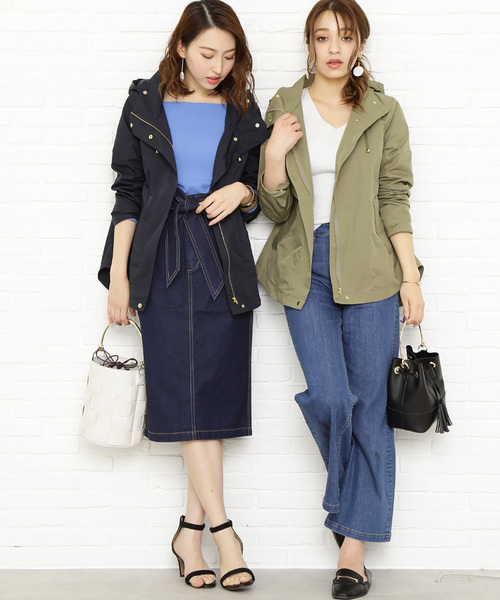 N.（N. Natural Beauty Basic）（エヌエヌナチュラルビューティーベーシック）の「◆マウンテンパーカー（マウンテンパーカー・レディース・ベージュ/ネイビー/カーキ・MEDIUM）」の17枚目の写真