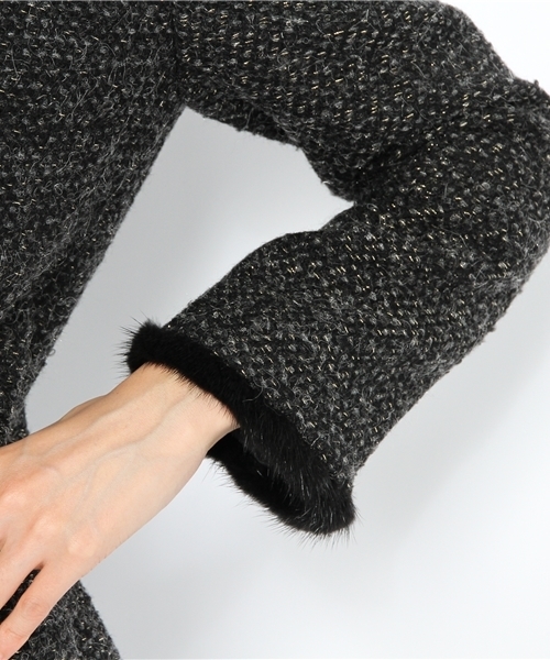 EFFE BEAMS（エッフェビームス）の「EFFE BEAMS / ミンク トリム