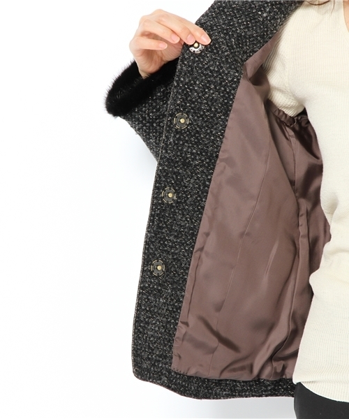 EFFE BEAMS（エッフェビームス）の「EFFE BEAMS / ミンク トリム