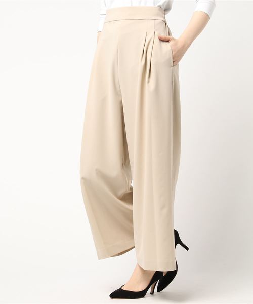 RIVE DROITE（リヴドロワ）の「ステファニーワイドパンツ（その他パンツ・レディース・ベージュ/ネイビー/オフホワイト・FREE）」の6枚目の写真
