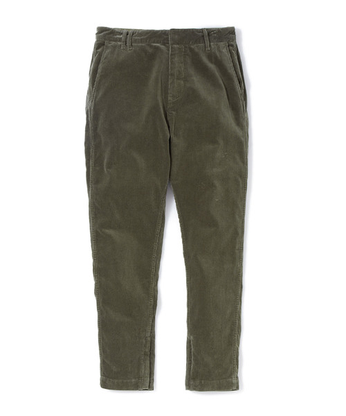 Sandinista（サンディニスタ）の「Cord Slim Zip Pants / コーデュロイ裾ジップスリムパンツ（その他パンツ・メンズ・ブラック/ブラウン/オリーブ・SMALL/MEDIUM/LARGE）」の19枚目の写真
