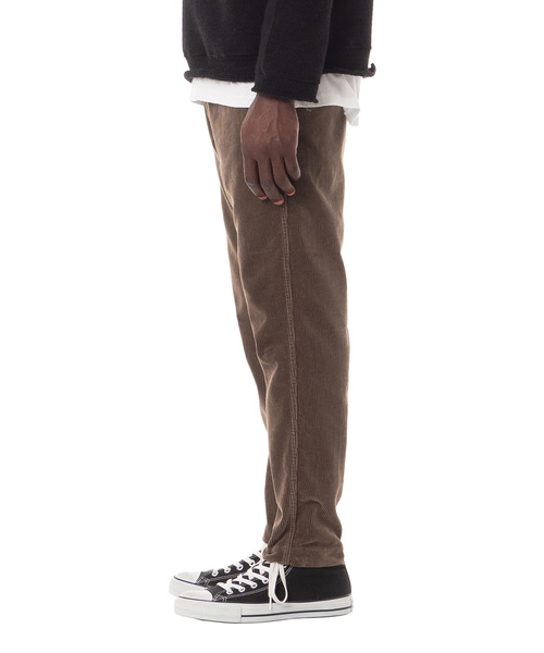 Sandinista（サンディニスタ）の「Cord Slim Zip Pants / コーデュロイ裾ジップスリムパンツ（その他パンツ・メンズ・ブラック/ブラウン/オリーブ・SMALL/MEDIUM/LARGE）」の5枚目の写真