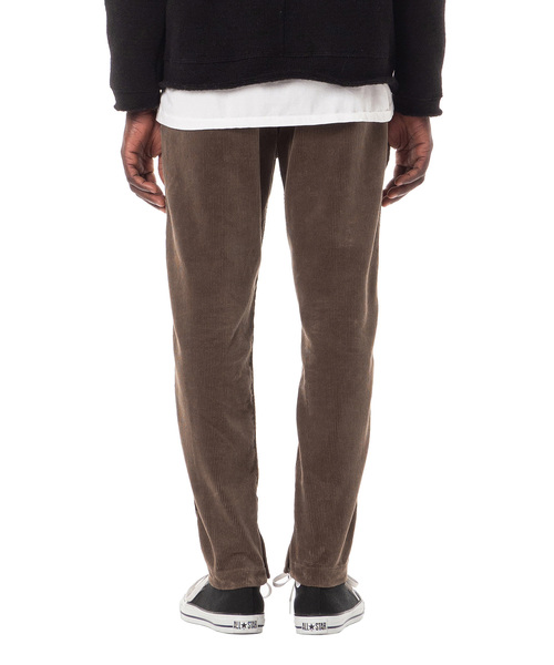 Sandinista（サンディニスタ）の「Cord Slim Zip Pants / コーデュロイ裾ジップスリムパンツ（その他パンツ・メンズ・ブラック/ブラウン/オリーブ・SMALL/MEDIUM/LARGE）」の6枚目の写真