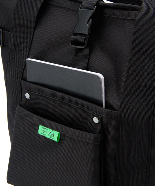 PORTER（ポーター）の「PORTER UNION RUCKSACK <B印 YOSHIDA SELECT>（バックパック/リュック・メンズ・ブラック・ONE SIZE）」の14枚目の写真