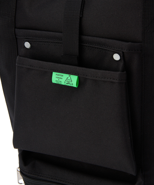 PORTER（ポーター）の「PORTER UNION RUCKSACK <B印 YOSHIDA SELECT>（バックパック/リュック・メンズ・ブラック・ONE SIZE）」の5枚目の写真