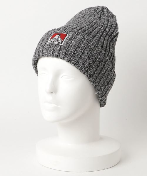 BEN DAVIS(ベンデイビス)の「WEGO/BEN DAVIS コットンニットキャップ(ニットキャップ/ビーニー・メンズ・ブラック/ネイビー/グレー/ブラック系その他/ワイン・FREE)」の3枚目の写真