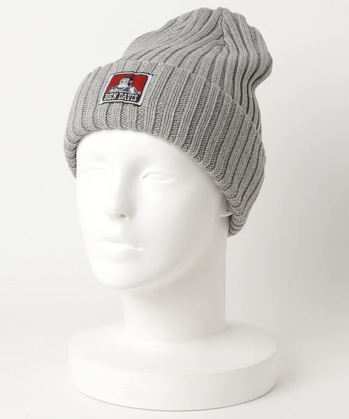 BEN DAVIS(ベンデイビス)の「WEGO/BEN DAVIS コットンニットキャップ(ニットキャップ/ビーニー・メンズ・ブラック/ネイビー/グレー/ブラック系その他/ワイン・FREE)」の4枚目の写真