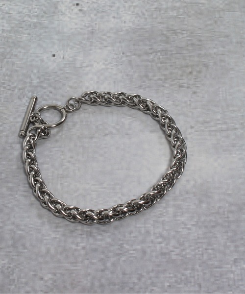 ALWAYS GOOD TIME（オルウェイズグッドタイム）の「【ALWAYS GOOD TIME/オールウェイグッドタイム】チェーンブレスレット（ブレスレット・メンズ・シルバー/ブラック/ゴールド/シルバー系その他/ゴールド系その他/シルバー系その他2/シルバー系その他3/ゴールド系その他2/ゴールド系その他3/シルバー系その他4/ゴールド系その他4/ホワイト/シルバー系1/シルバー系その他7/シルバー系その他6/シルバー系2/シルバー系その他5/シルバー系3/ブラック系1・FREE）」の7枚目の写真