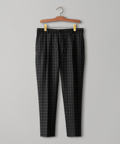 UNITED ARROWS（ユナイテッドアローズ）の「UASB ウィンドウペイン 1プリーツパンツ（その他パンツ・メンズ・ダークグレー/ネイビー・SMALL/MEDIUM/LARGE/X-LARGE）」の14枚目の写真
