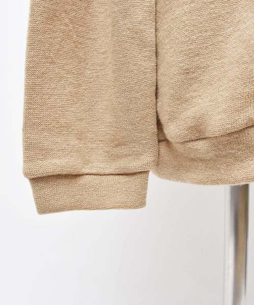 MinoriTY（マイノリティ）の「ニットトレーナー（スウェット・メンズ・ブラック/ベージュ/ネイビー/ブラウン/ピンク/ワイン・M/L）」の22枚目の写真