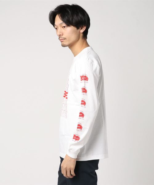 BLUE CHIP(ブルーチップ)の「THE GENTLE LONG Tee(S)(Tシャツ/カットソー・メンズ・ホワイト/ブラック・S/M/L)」の4枚目の写真