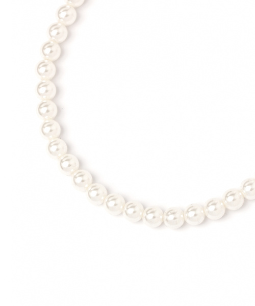 GLOBAL WORK（グローバルワーク）の「SETパールピアスネックレス/825964（ネックレス・レディース・ホワイト・FREE）」の2枚目の写真