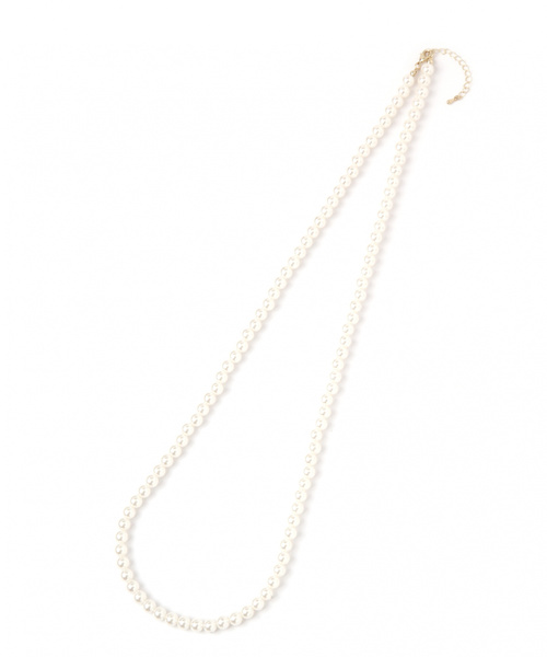 GLOBAL WORK（グローバルワーク）の「SETパールピアスネックレス/825964（ネックレス・レディース・ホワイト・FREE）」の4枚目の写真