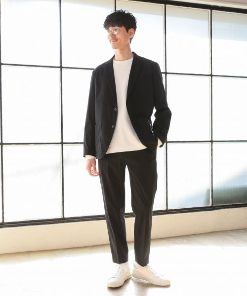 GLOBAL WORK（グローバルワーク）の「プライムフレックストラウザー/813950（その他パンツ・メンズ・ブラック/ベージュ/ネイビー・SMALL/MEDIUM/LARGE）」の12枚目の写真