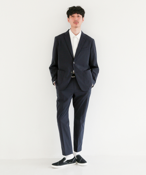 GLOBAL WORK（グローバルワーク）の「プライムフレックストラウザー/813950（その他パンツ・メンズ・ブラック/ベージュ/ネイビー・SMALL/MEDIUM/LARGE）」の8枚目の写真