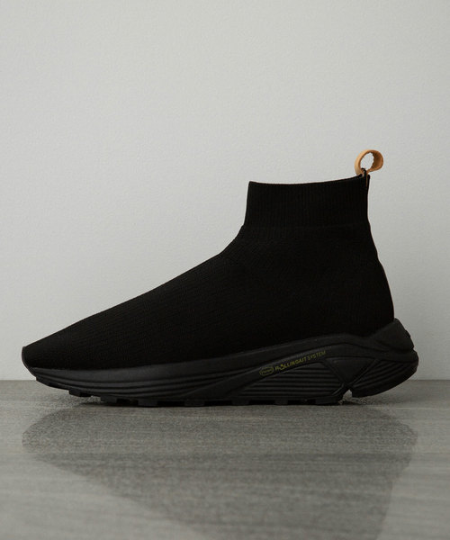UNITED TOKYO（ユナイテッドトウキョウ）の「ビブラムソールニットスニーカー（スニーカー・メンズ・ブラック/ベージュ/オフホワイト・1/2/3）」の2枚目の写真