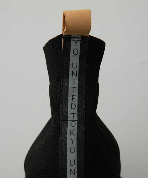 UNITED TOKYO（ユナイテッドトウキョウ）の「ビブラムソールニットスニーカー（スニーカー・メンズ・ブラック/ベージュ/オフホワイト・1/2/3）」の9枚目の写真