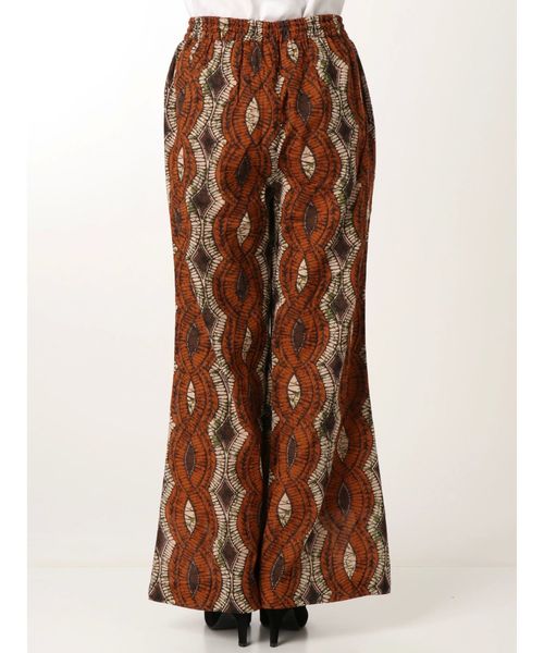 Ungrid（アングリッド）の「バティック柄ラフパンツ（その他パンツ・レディース・オレンジ/ブルー・FREE）」の5枚目の写真