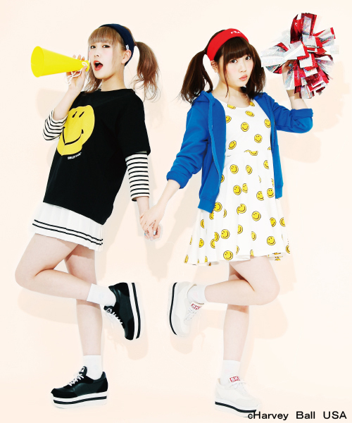 WEGO（ウィゴー）の「WEGO/smileyface　BIG半袖Tシャツ（Tシャツ/カットソー・レディース・オフホワイト/ブラック・FREE）」の11枚目の写真