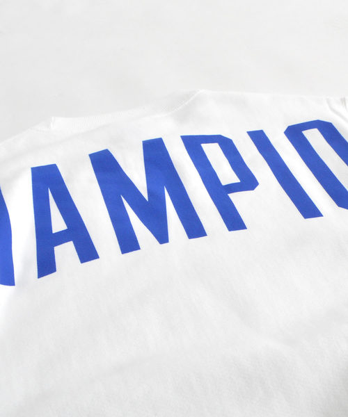 Champion（チャンピオン）の「Champion / チャンピオン GF70 RW CREW OVERSIZED（スウェット・メンズ・ホワイト/ブラック/グレー/ピンク・S/M/L）」の19枚目の写真