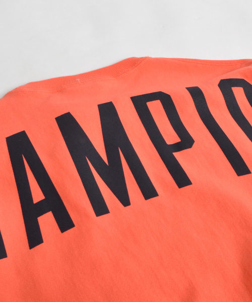 Champion（チャンピオン）の「Champion / チャンピオン GF70 RW CREW OVERSIZED（スウェット・メンズ・ホワイト/ブラック/グレー/ピンク・S/M/L）」の22枚目の写真
