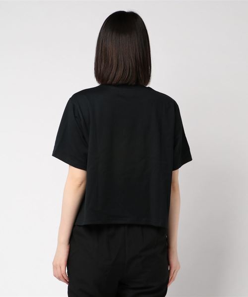 PUNYUS（プニュズ）の「ショート丈レゲエダンサーTシャツ（Tシャツ/カットソー・レディース・ライトパープル/ブラック/ホワイト・1/2/3/4）」の5枚目の写真