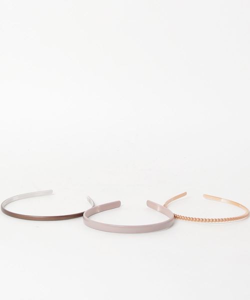 WEGO（ウィゴー）の「WEGO/【3点セット】カチューシャ（カチューシャ・レディース・その他1/その他2/その他3・FREE）」の4枚目の写真