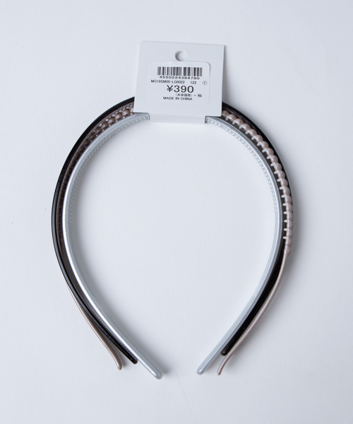 WEGO（ウィゴー）の「WEGO/【3点セット】カチューシャ（カチューシャ・レディース・その他1/その他2/その他3・FREE）」の6枚目の写真