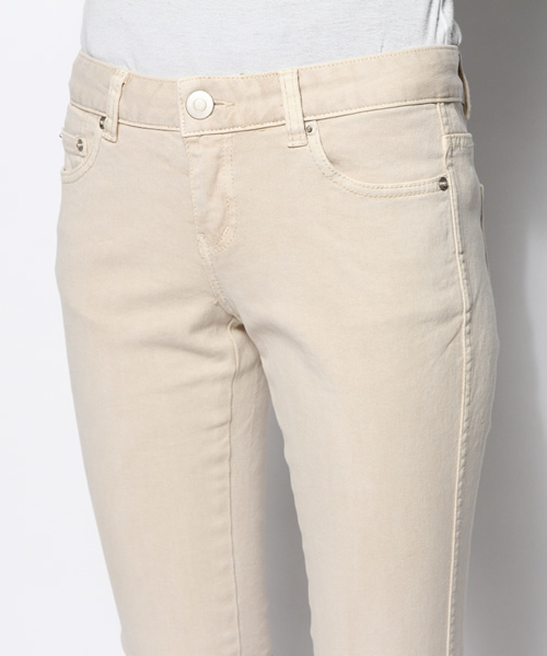 goa(ゴア)の「ピグメントカラースキニー(その他パンツ・レディース・グレー/ベージュ/カーキ/マスタード・1/2)」の8枚目の写真