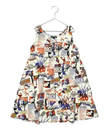 JOEY HYSTERIC | PUNK PRESS総柄 OP(ワンピース)