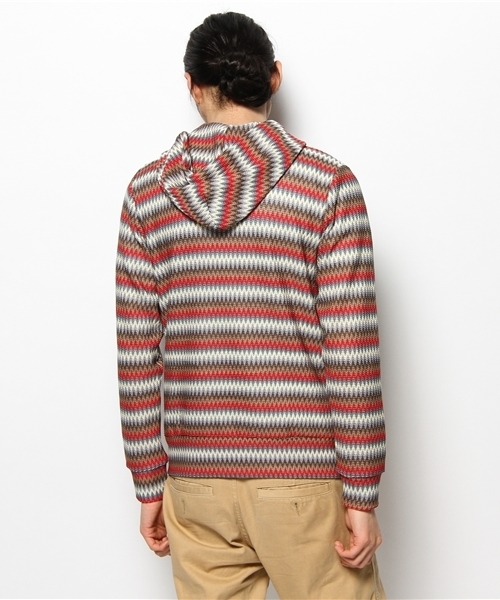 BEAMS（ビームス）の「○BEAMS / 総柄メッシュ ZIPパーカー（パーカー・メンズ・その他2/その他1・SMALL/MEDIUM/LARGE/X-LARGE）」の6枚目の写真