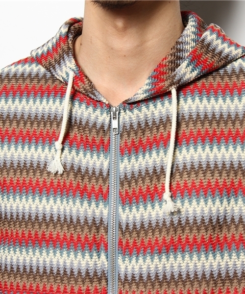 BEAMS（ビームス）の「○BEAMS / 総柄メッシュ ZIPパーカー（パーカー・メンズ・その他2/その他1・SMALL/MEDIUM/LARGE/X-LARGE）」の8枚目の写真