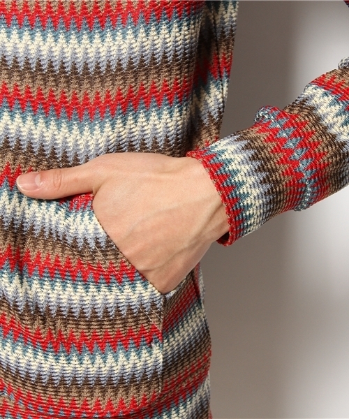 BEAMS（ビームス）の「○BEAMS / 総柄メッシュ ZIPパーカー（パーカー・メンズ・その他2/その他1・SMALL/MEDIUM/LARGE/X-LARGE）」の9枚目の写真