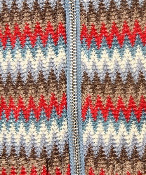 BEAMS（ビームス）の「○BEAMS / 総柄メッシュ ZIPパーカー（パーカー・メンズ・その他2/その他1・SMALL/MEDIUM/LARGE/X-LARGE）」の4枚目の写真