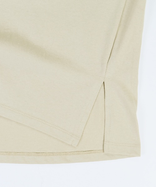 reca（レカ）の「ビッグシルエットTシャツワンピース（チュニック・レディース・ホワイト/モカ/ベージュ/ブラック/カーキ・FREE）」の14枚目の写真