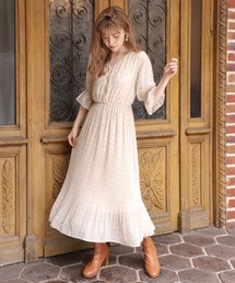 One After Another Nice Claup ワンアフターアナザーナイスクラップ の Zozo限定 プリーツ切替えロングワンピース ワンピース Wear