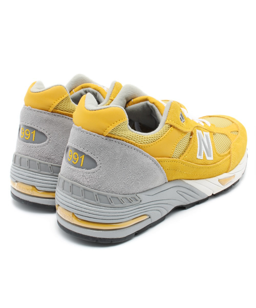 NEW BALANCE（ニューバランス）の「英国製 メンズ ニューバランス new balance M991（スニーカー・メンズ・イエロー/グリーン/ブルー・26cm/28cm/26.5cm/27.5cm/27cm）」の7枚目の写真