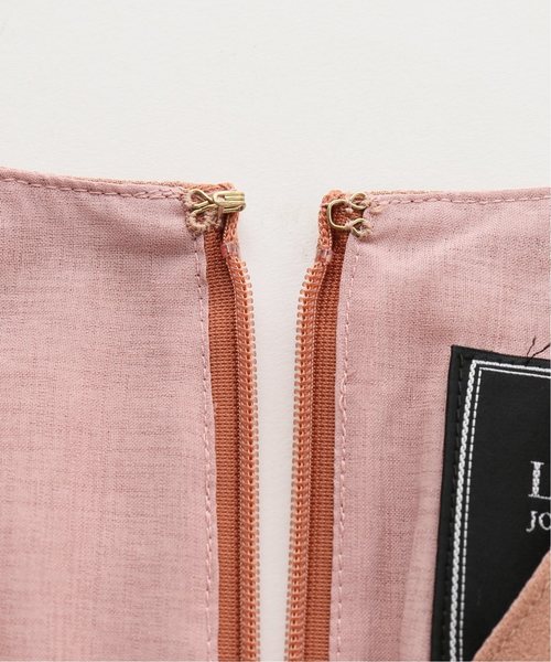 JOURNAL STANDARD L'ESSAGE サテンVネックワンピース セール】バックサテンVネックワンピース（ワンピース）｜journal