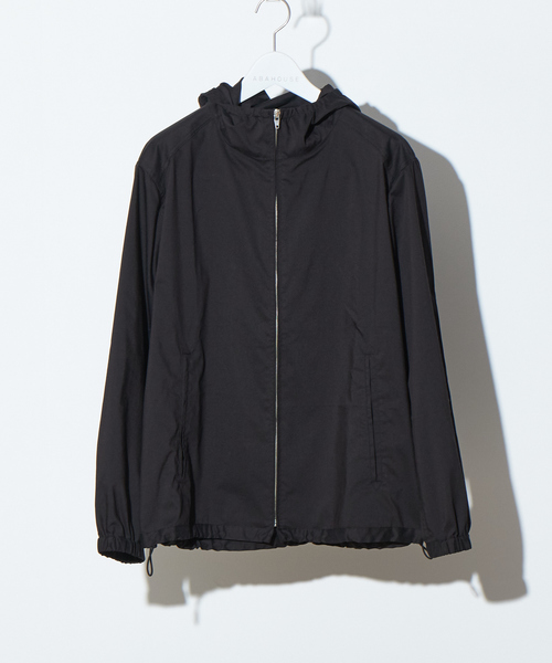 ABAHOUSE GRAY(アバハウスグレイ)の「【展開店舗限定】タイプライターフードブルゾン(ブルゾン・メンズ・ブラック/ネイビー/グレー・46/48/50)」の6枚目の写真