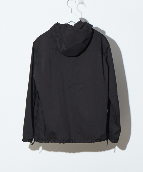 ABAHOUSE GRAY(アバハウスグレイ)の「【展開店舗限定】タイプライターフードブルゾン(ブルゾン・メンズ・ブラック/ネイビー/グレー・46/48/50)」の7枚目の写真
