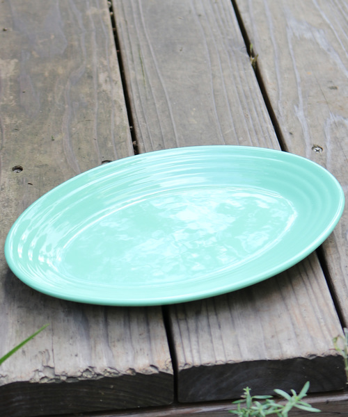 バウアーポッタリー　お皿 ディナー プレート｜Bauer Pottery(バウアーポッタリー)｜Ron Herman