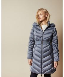 TED BAKER WOMEN'S�i�e�b�h�x�[�J�[�E�B�����Y�j�́uBELIIAA �����O�_�E���R�[�g�i�e�[���[�h�W���P�b�g�j�v