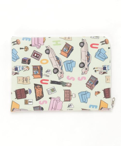 FABRICK(ファブリック)の「FABRICK【Aimi Odawara】DOCUMENT CASE A4(クラッチバッグ・メンズ・マルチ・ONE SIZE)」の1枚目の写真